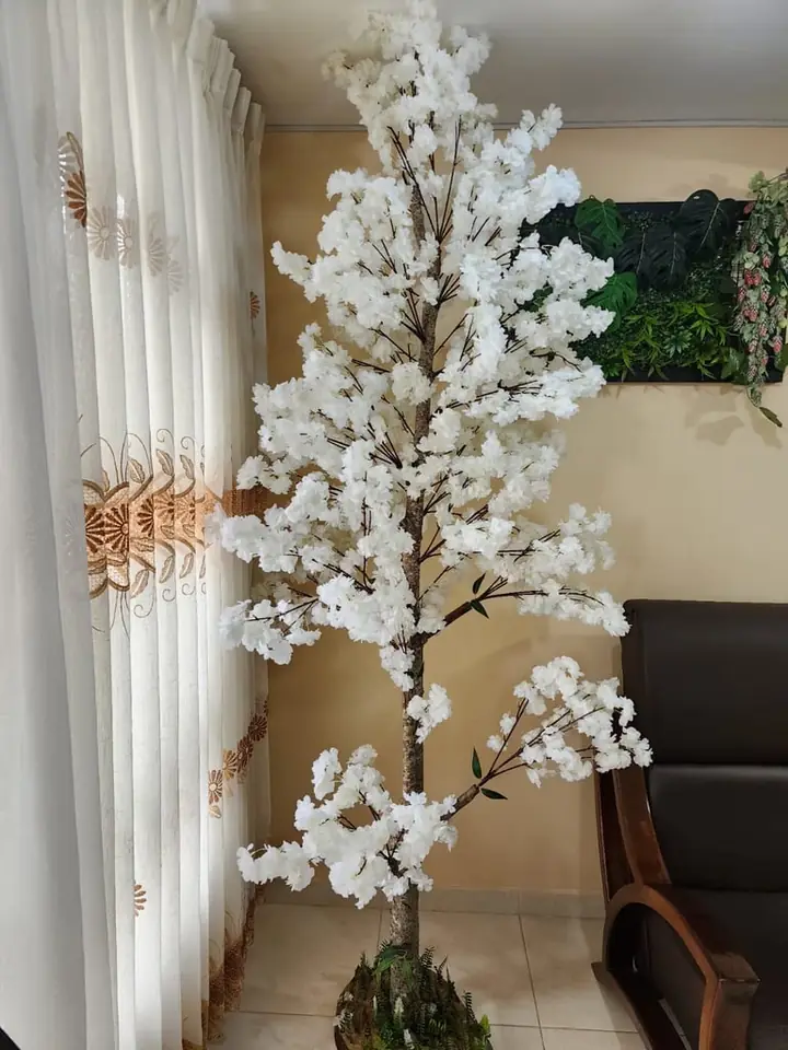 SUPER PRECIO: Árbol Cerezo Artificial Blanco — foto 3