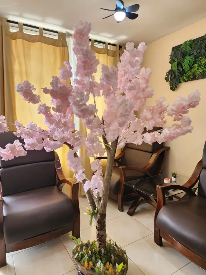 SUPER PRECIO:  Árbol de Cerezo Artificial Rosado — foto 3