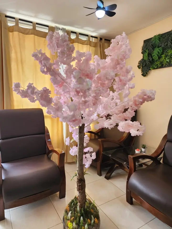 SUPER PRECIO:  Árbol de Cerezo Artificial Rosado — foto 2