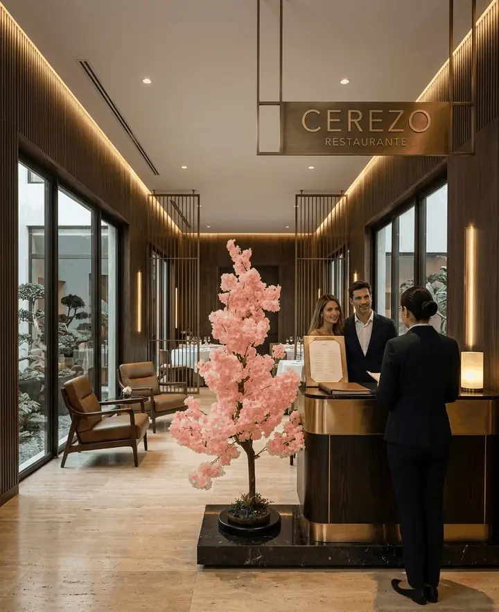 SUPER PRECIO: Árbol Artificial Cerezo Curuba — foto 3