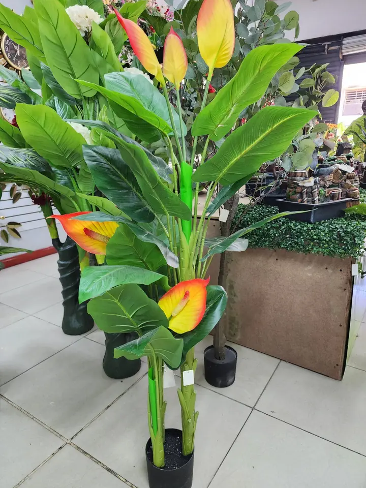 Planta Artificial Heliconia — foto 2