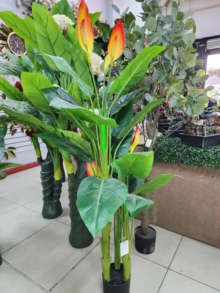 Planta Artificial Heliconia — foto 3