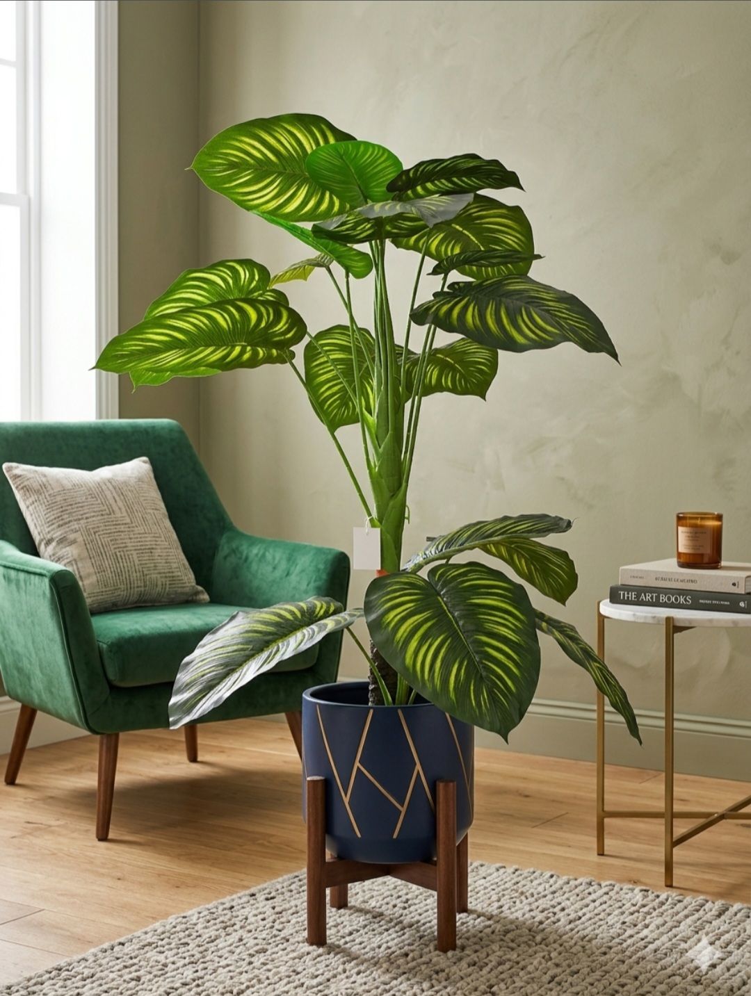 Planta Decorativa Artificial Rayas